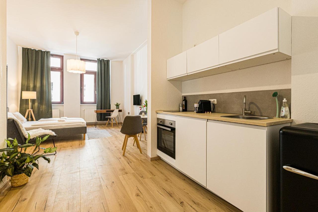 Ruhige Und Stilvolle Wohnung Am Clara-Zetkin-Park Leipzig Eksteriør billede