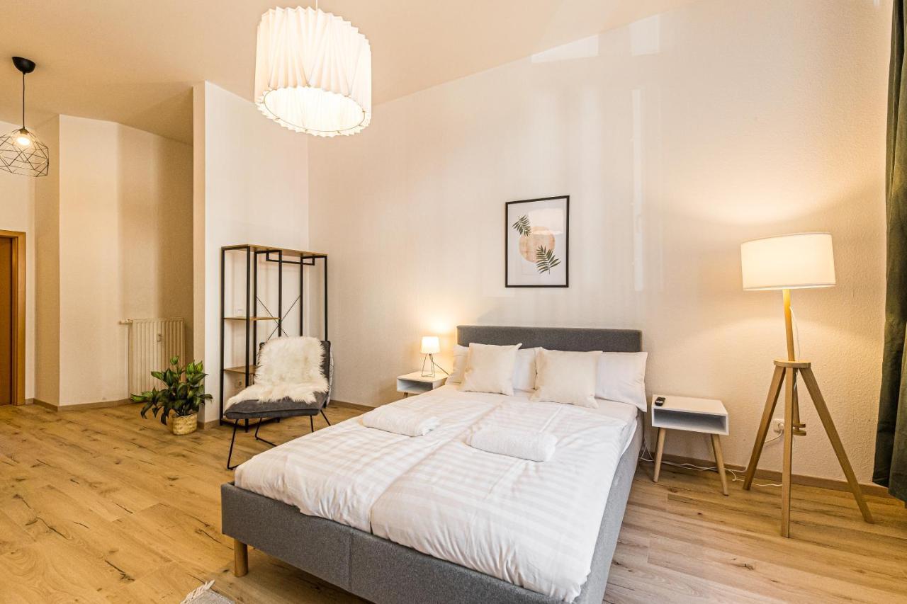 Ruhige Und Stilvolle Wohnung Am Clara-Zetkin-Park Leipzig Eksteriør billede